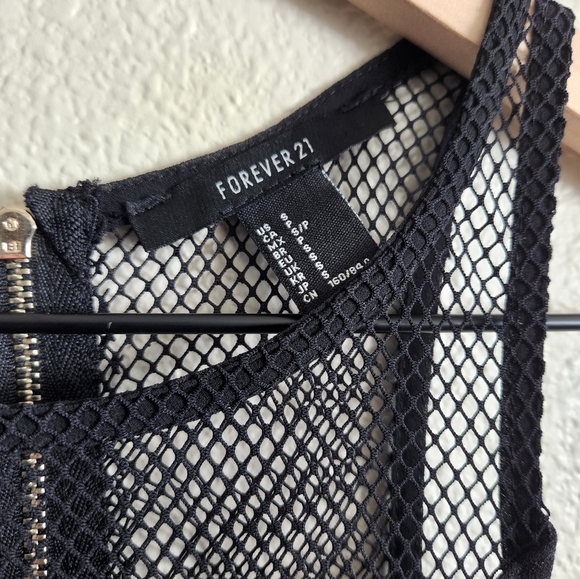 Forever21 Black Floral Sleeveless Dress - Picture 4 of 5